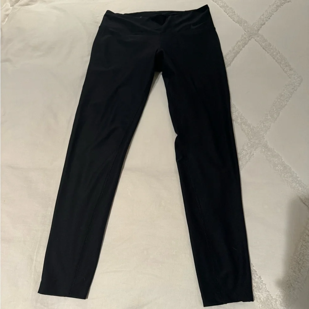 Nike Black Full Length Mid-rise Leggings - Picture 4 of 12